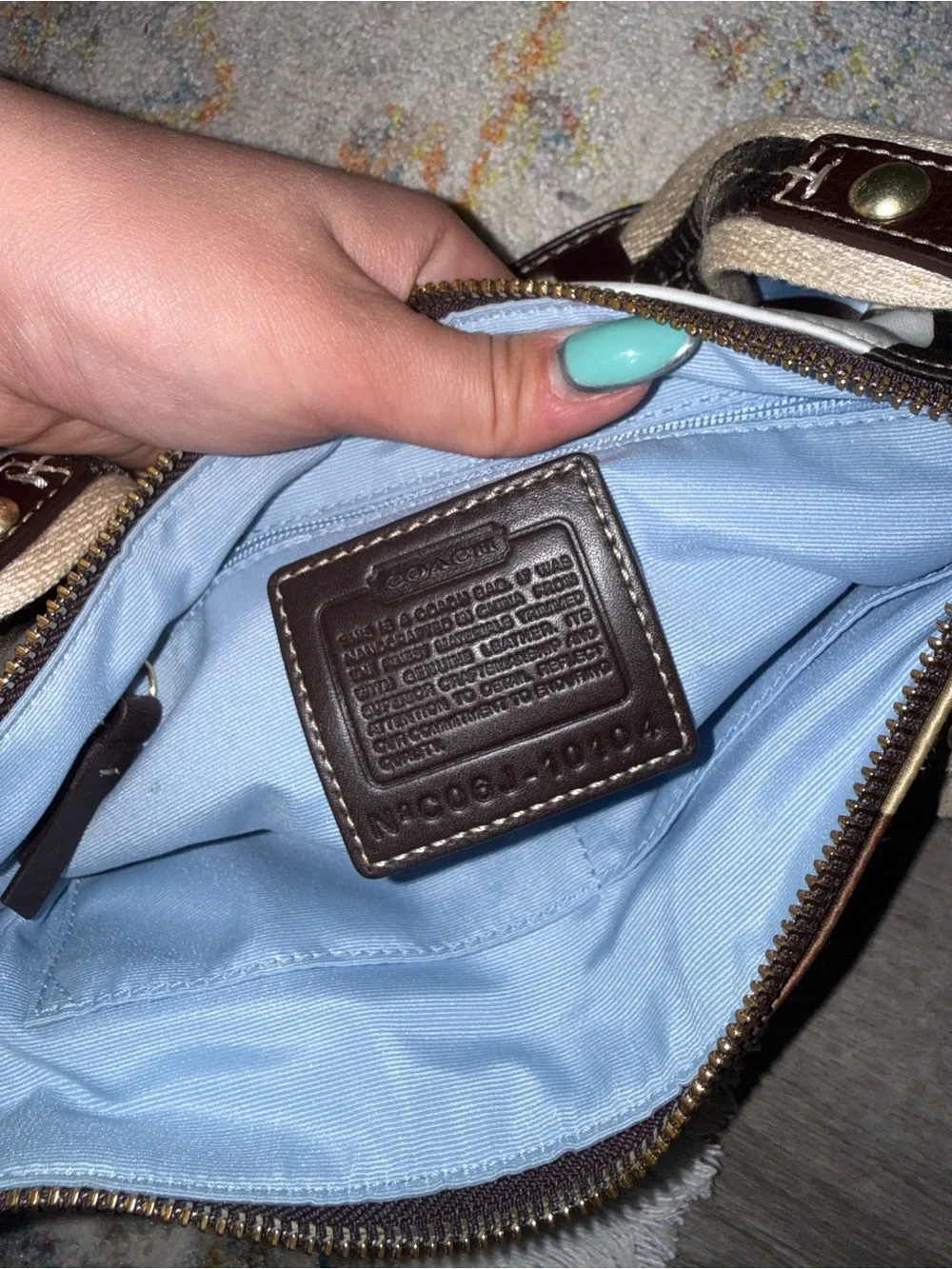 Y2K Coach Shoulder Bag